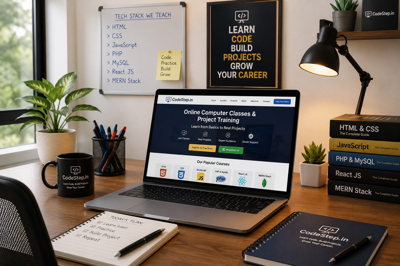 Modern Coding Workspace